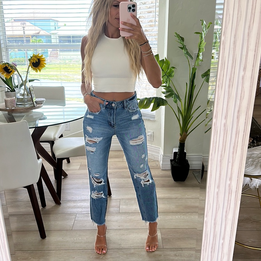 VERVET MOM JEANS